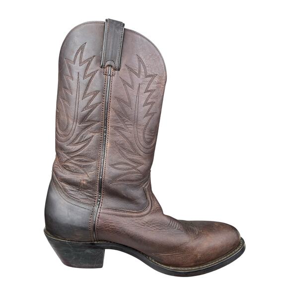 Durango Men’s Brown Leather Western Cowboy Boots Size US 11 EE - Picture 4 of 10